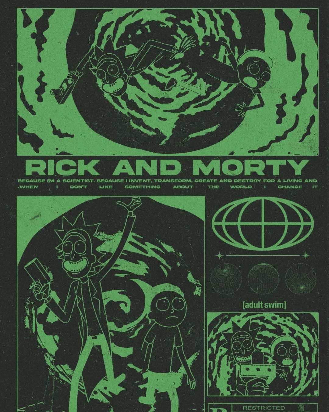 Rick and Morty poster