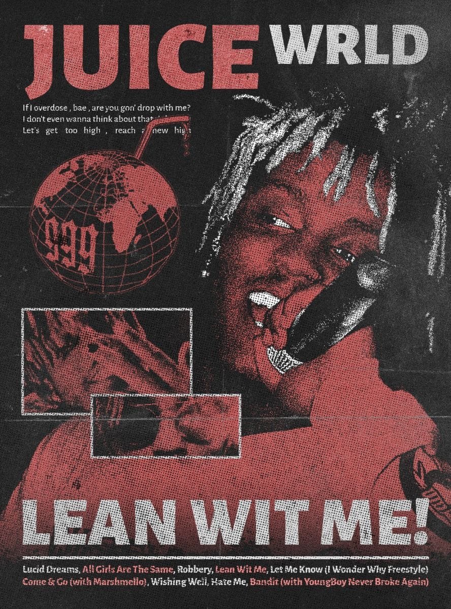 Juice Wrld Retro Vintage Poster - Vintage Design