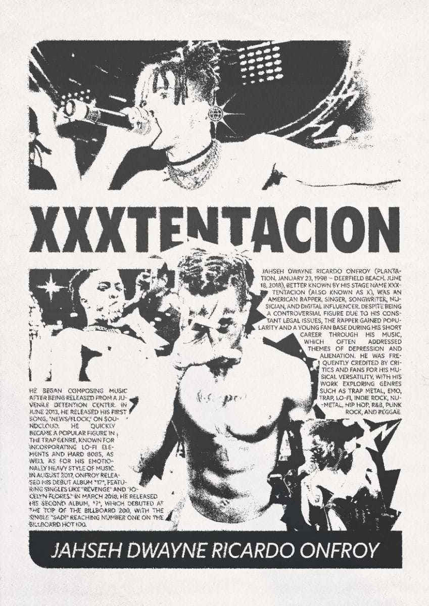 XXXTENTACION POSTER