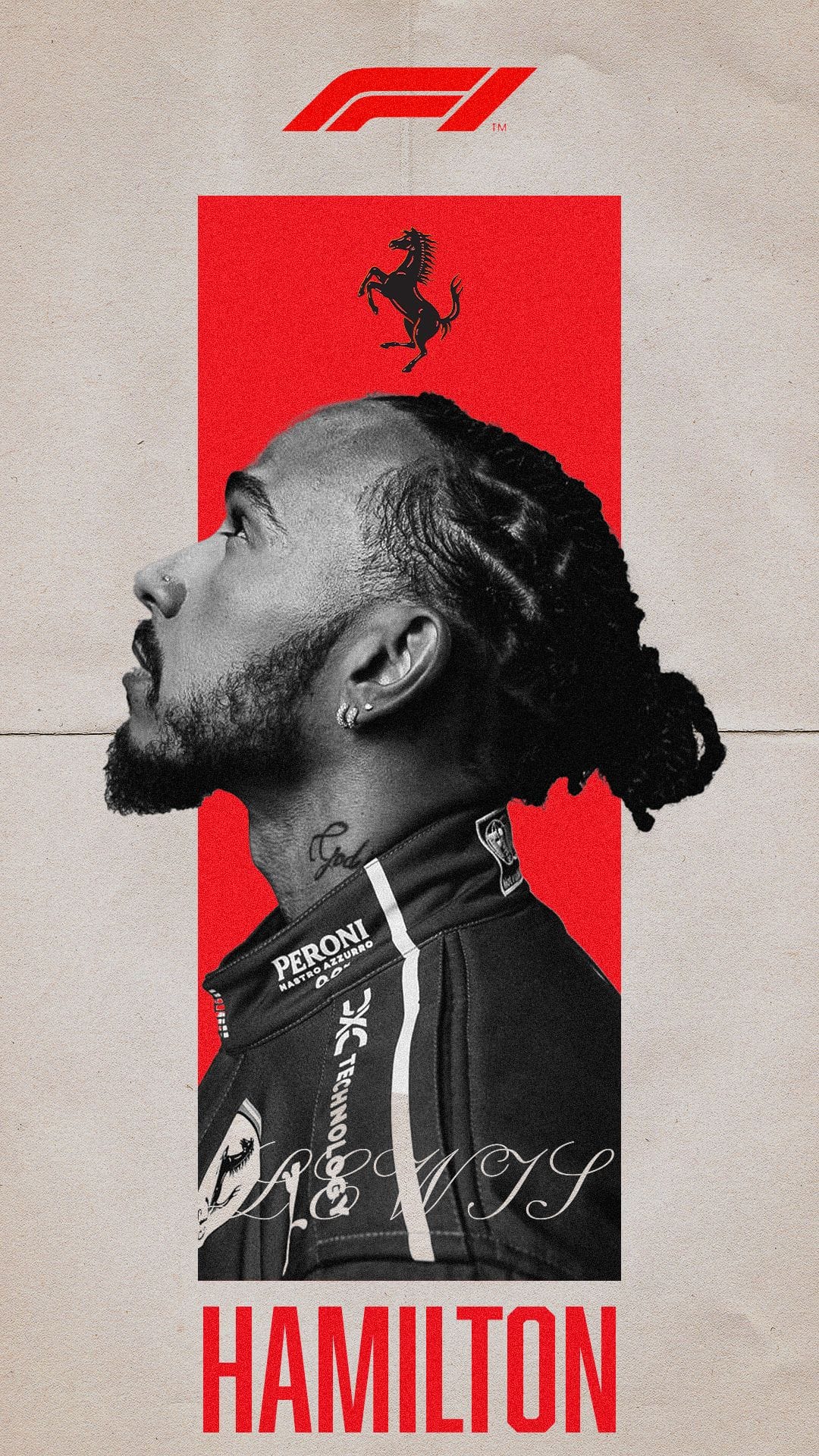 Lewis Hamilton Poster
