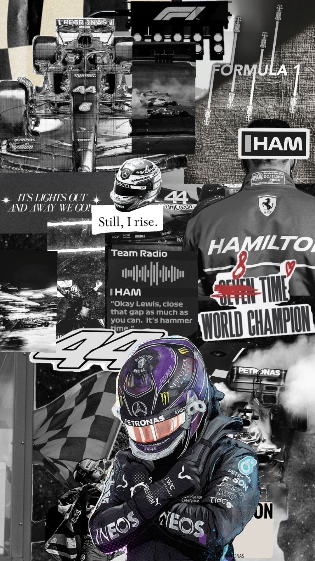 Lewis Hamilton poster