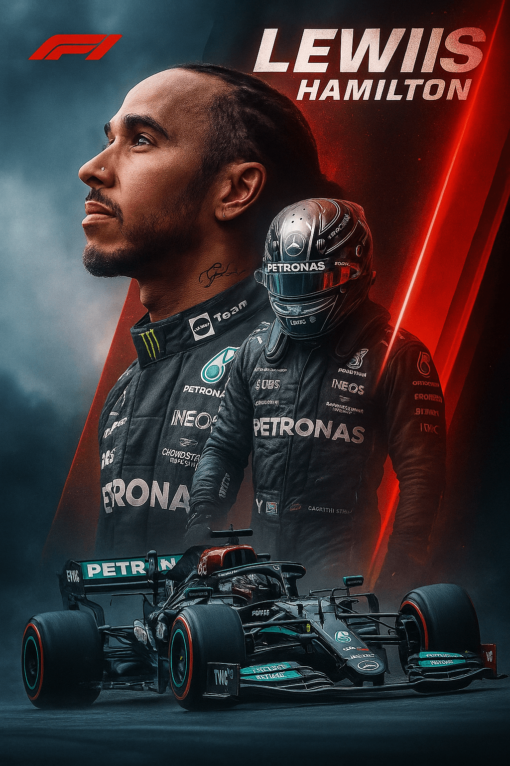 Lewis Hamilton poster