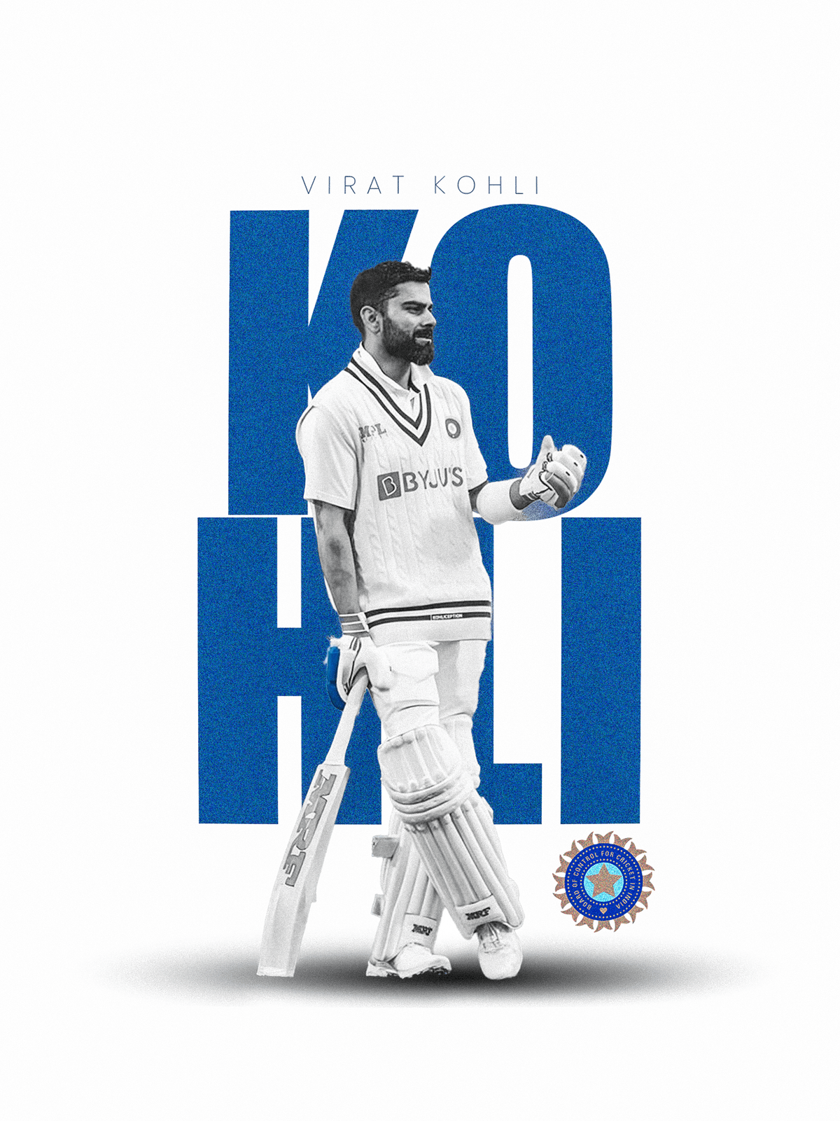 Virat Kohli Poster Design