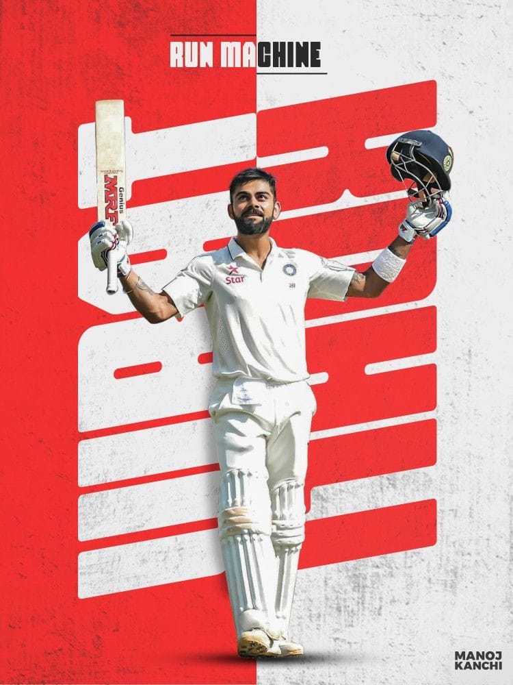 Virat Kohli Basic poster