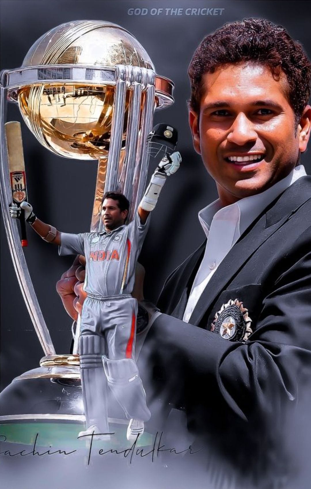 Sachin Tendulkar 🏏 King Cricket India 👑