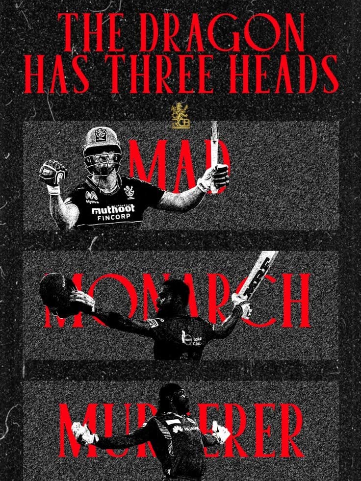 RCB poster