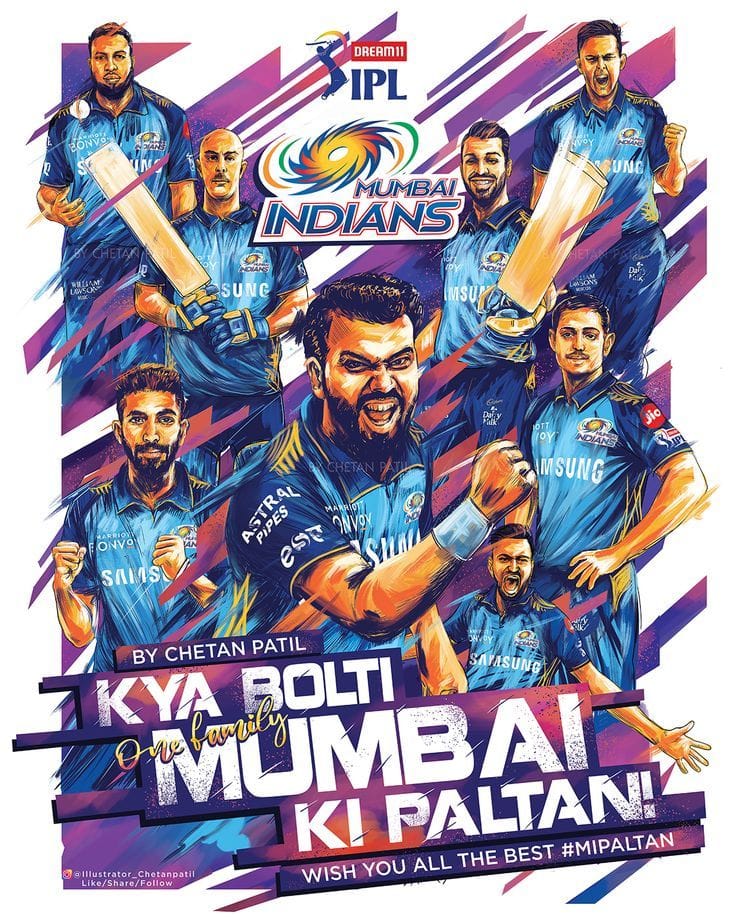 IPL 2020- Illustrations