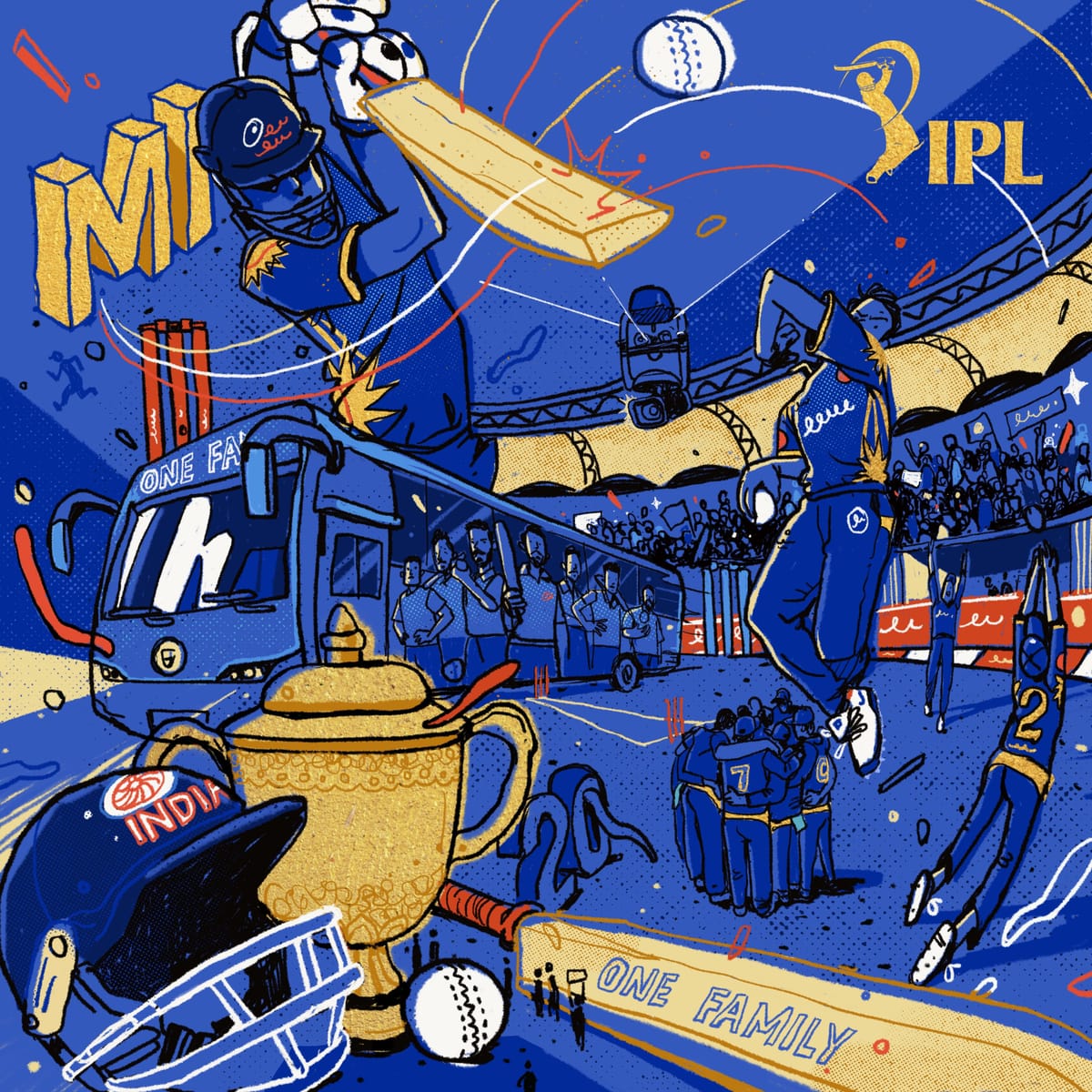 Mumbai Indians poster