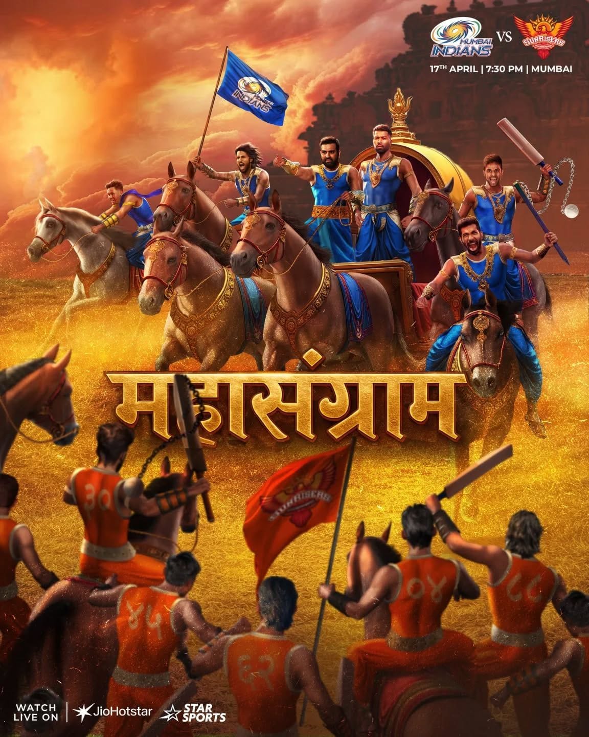 Mumbai Indians poster