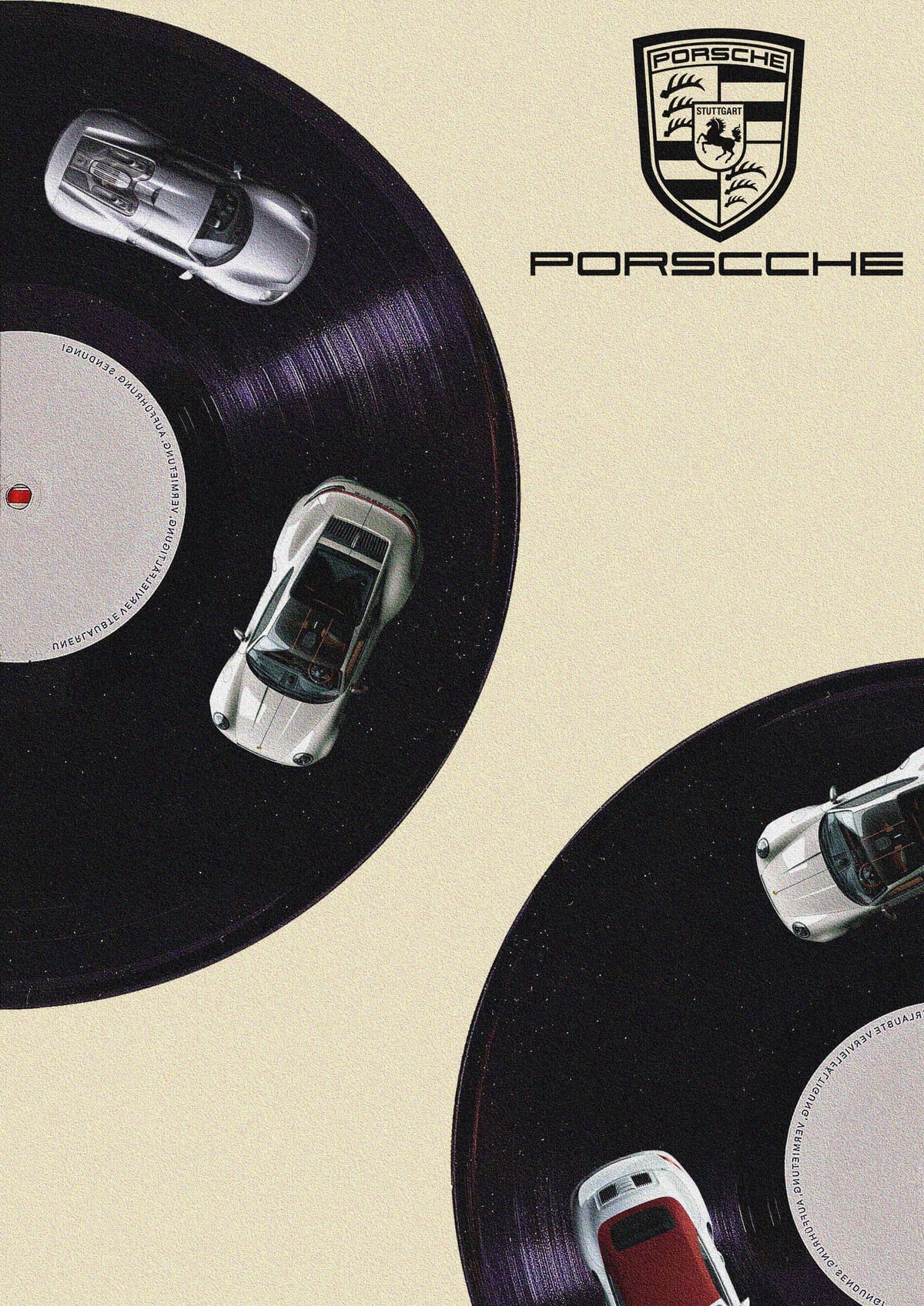 porsche poster