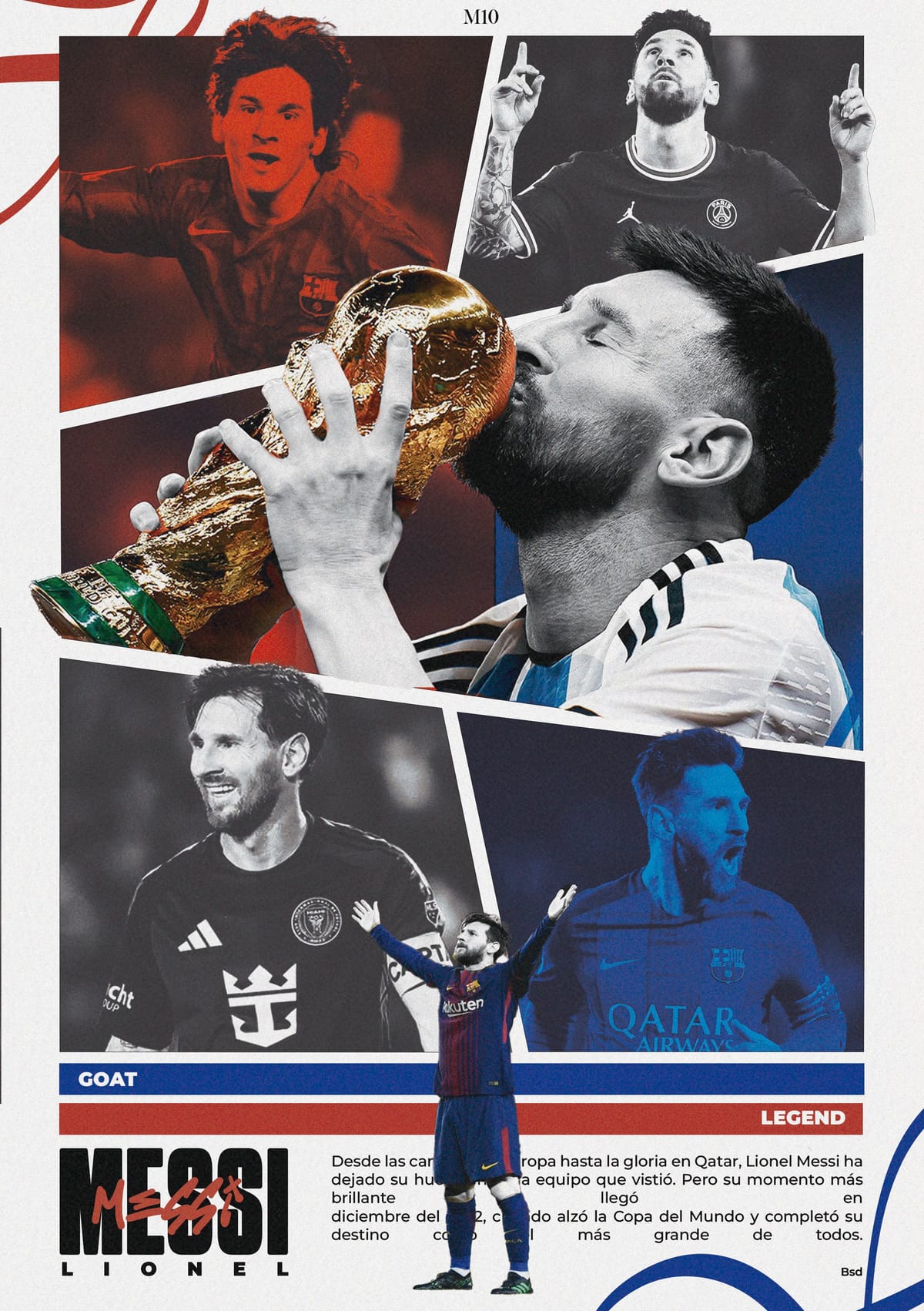 Poster Design Messi