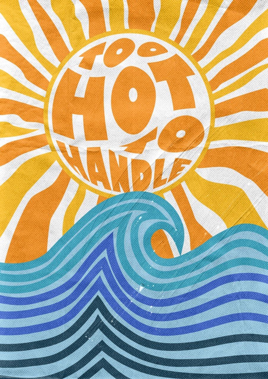Summer poster graphic design