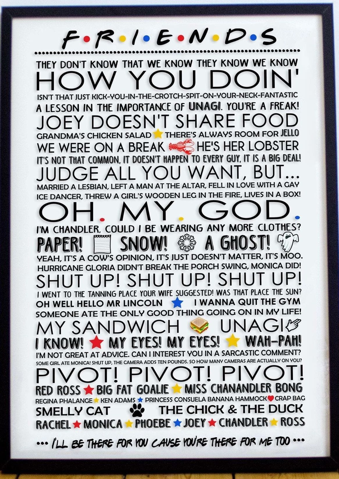 Friends poster