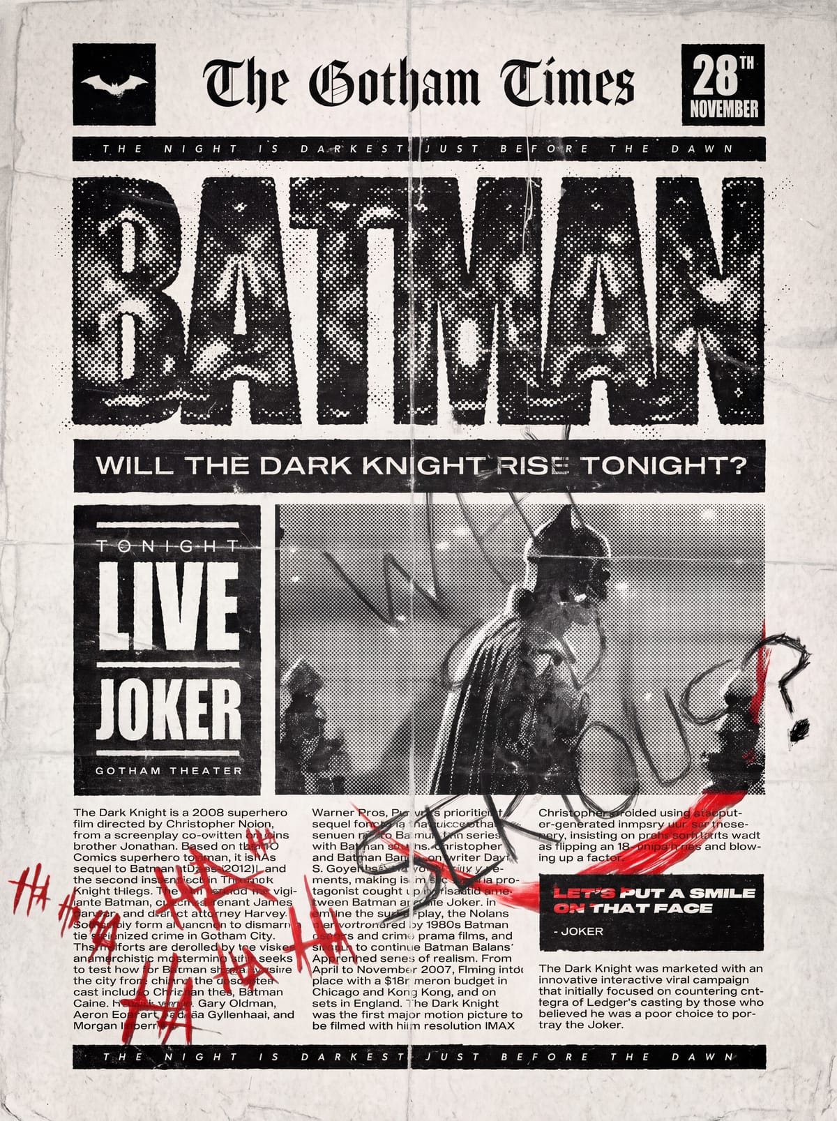 Batman poster