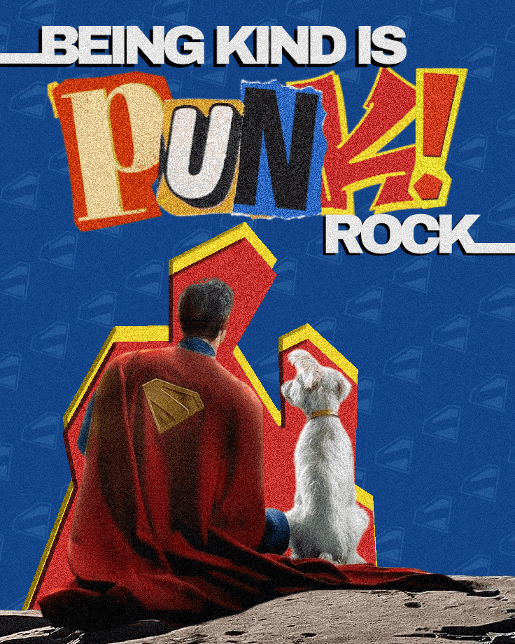 Superman (2025) graphic design poster