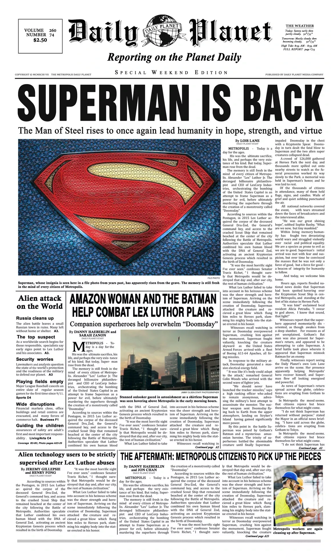 Superman poster