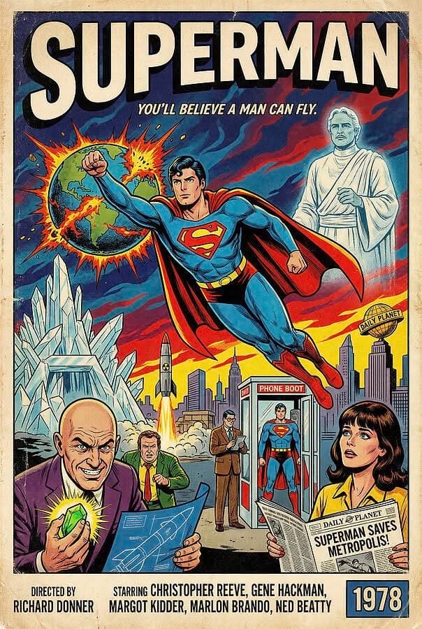 Superman poster