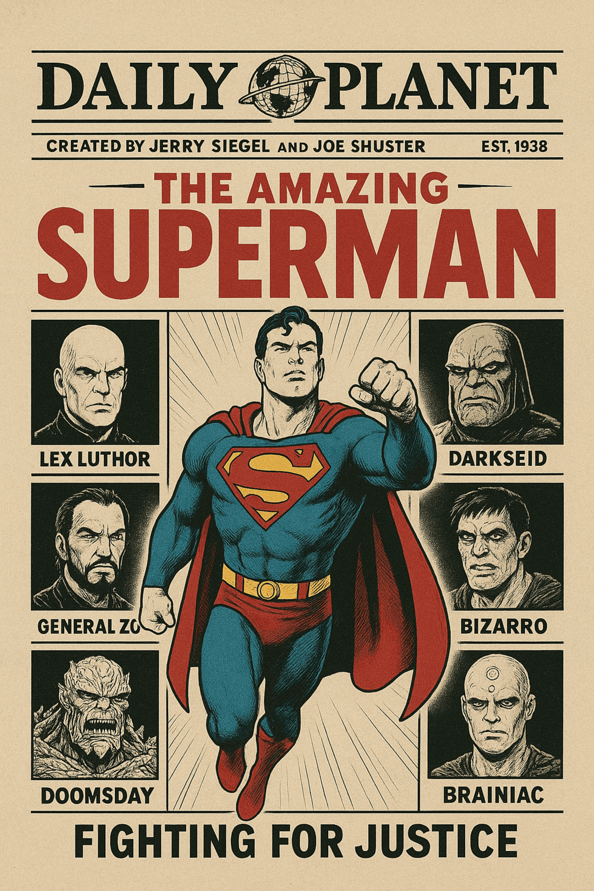 jornal planet diary superman