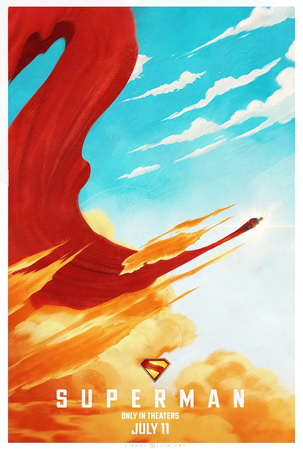 Superman |Poster art - Vishal Klair