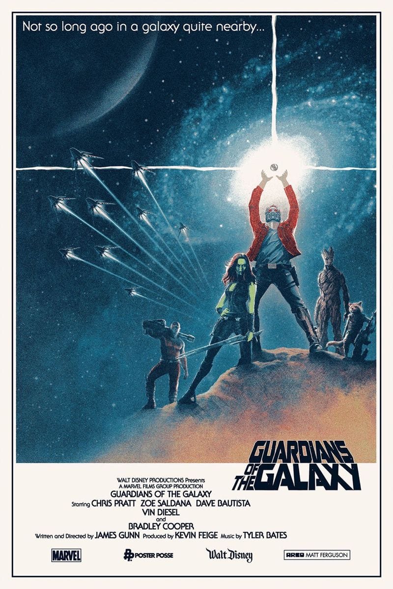 Guardians of the Galaxy Vol. 1 poster
