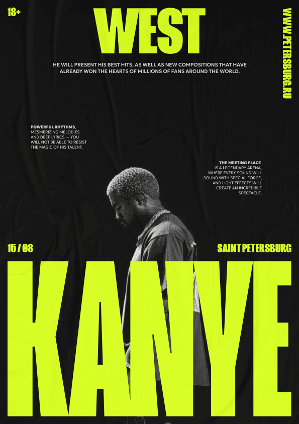 Poster / Graphic Design / Kanye West