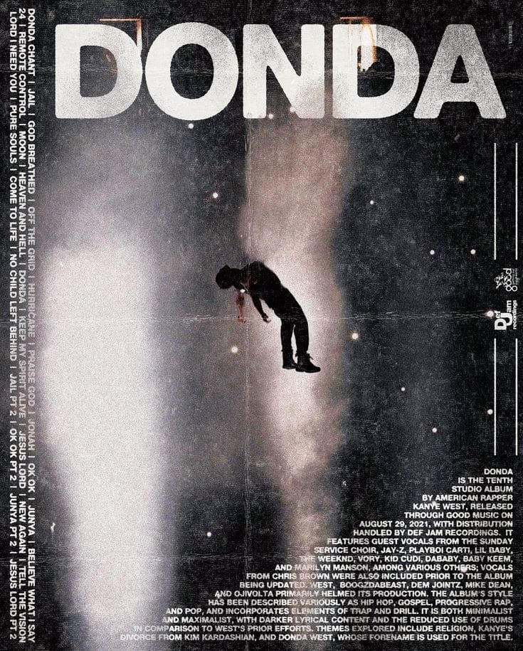 Donda Kanye West Poster