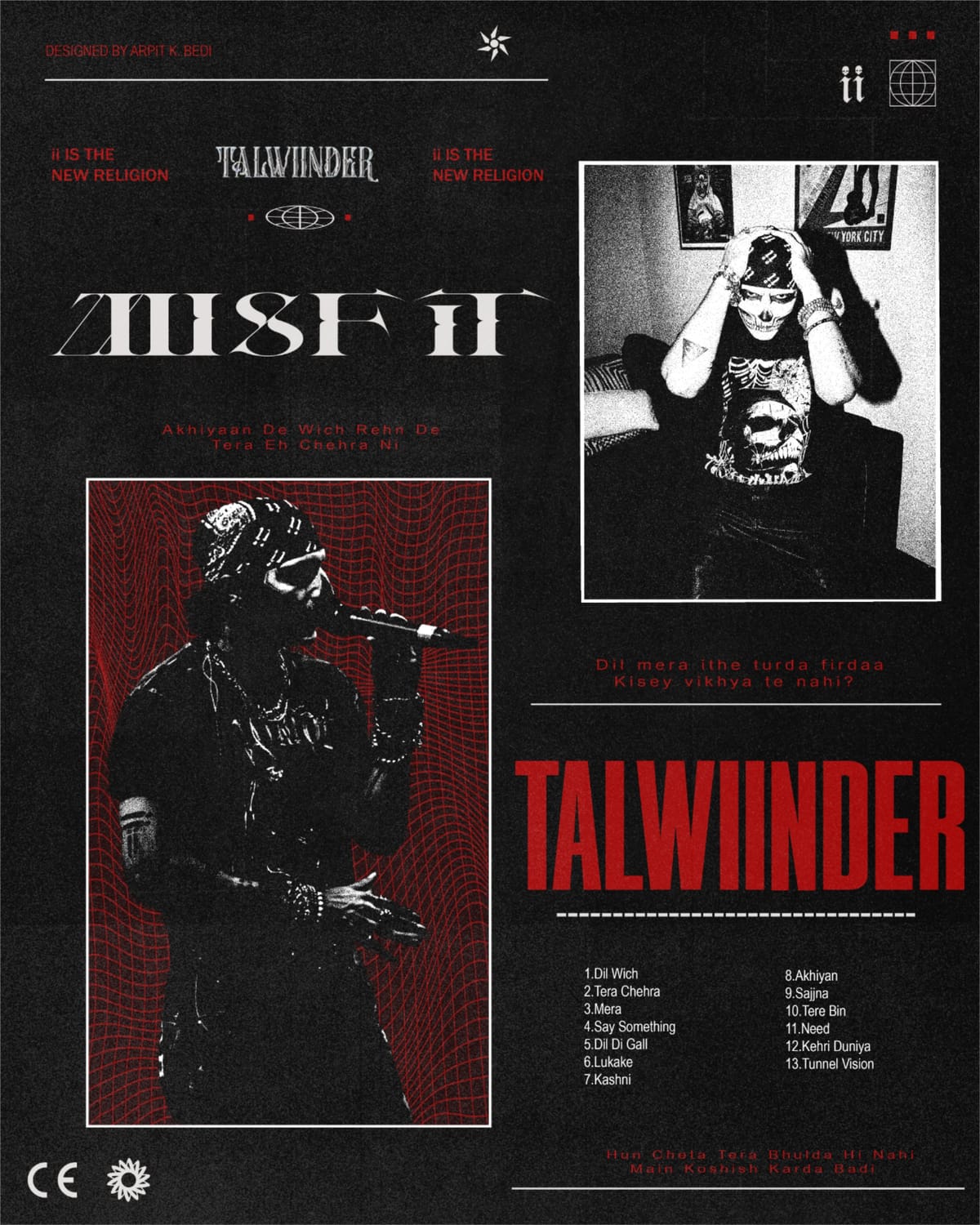 Talwiinder Brutalism Poster