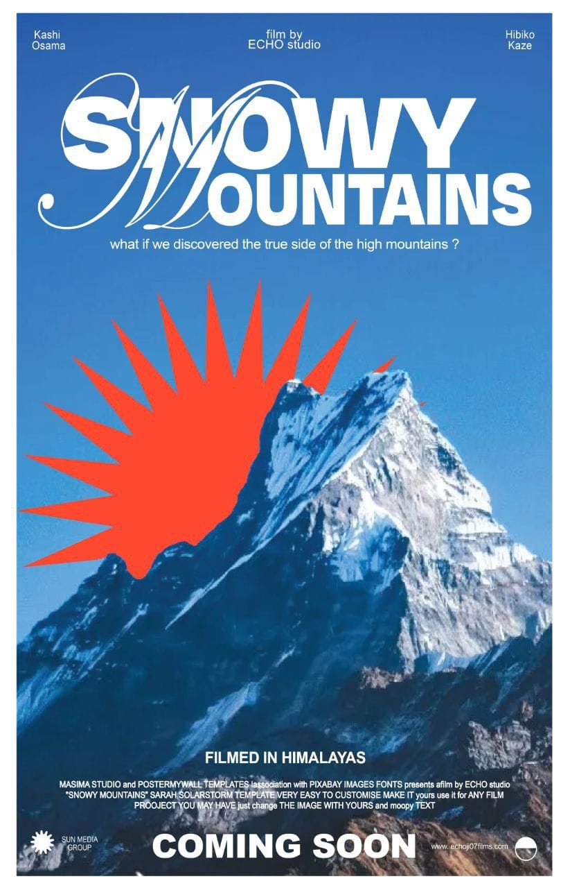 Graphic design poster