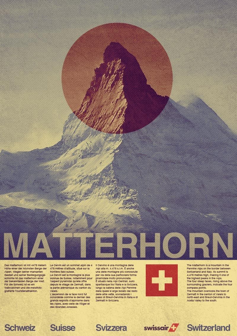 Mountain poster