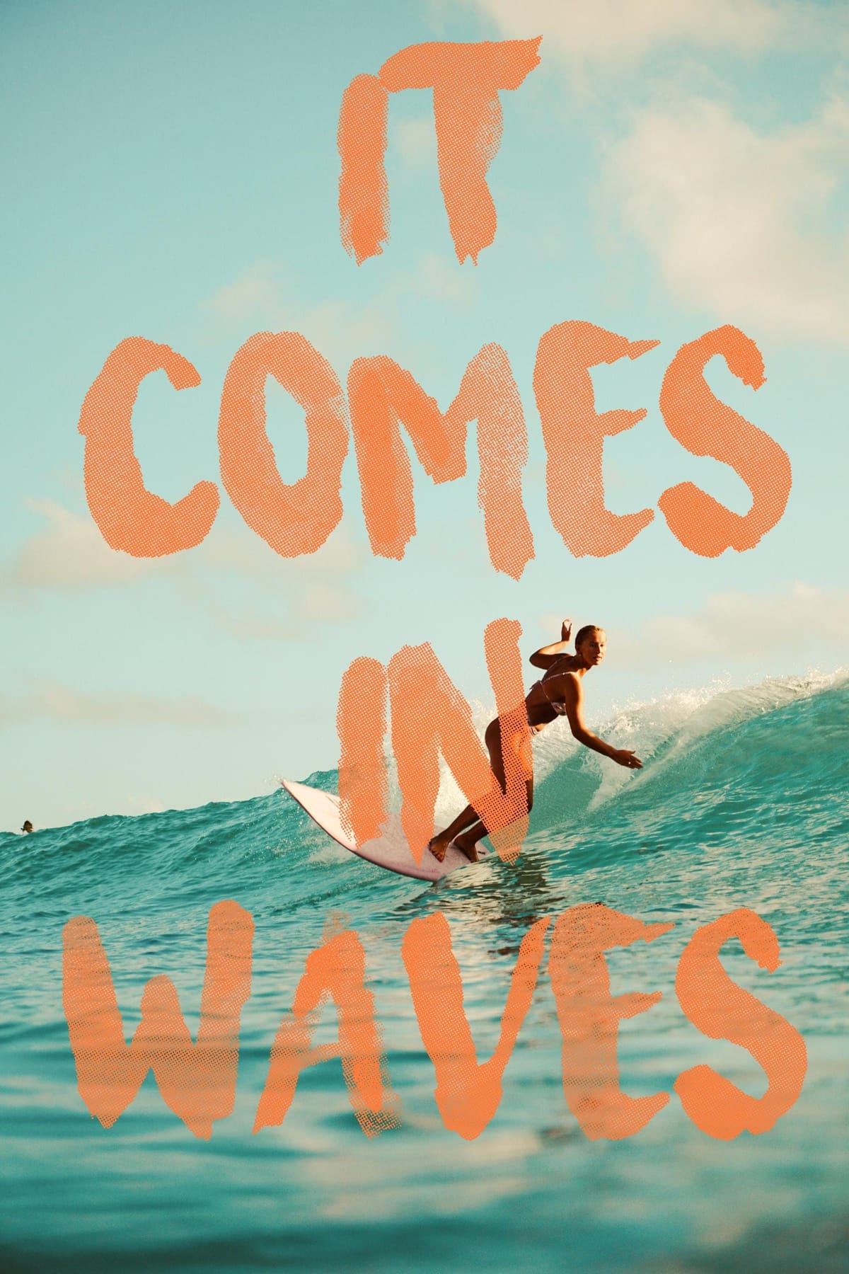 It Comes in Waves - Surf Art Print | Digital Download | Coastal Wall Art | Surf Photography Poster | Beach Decor