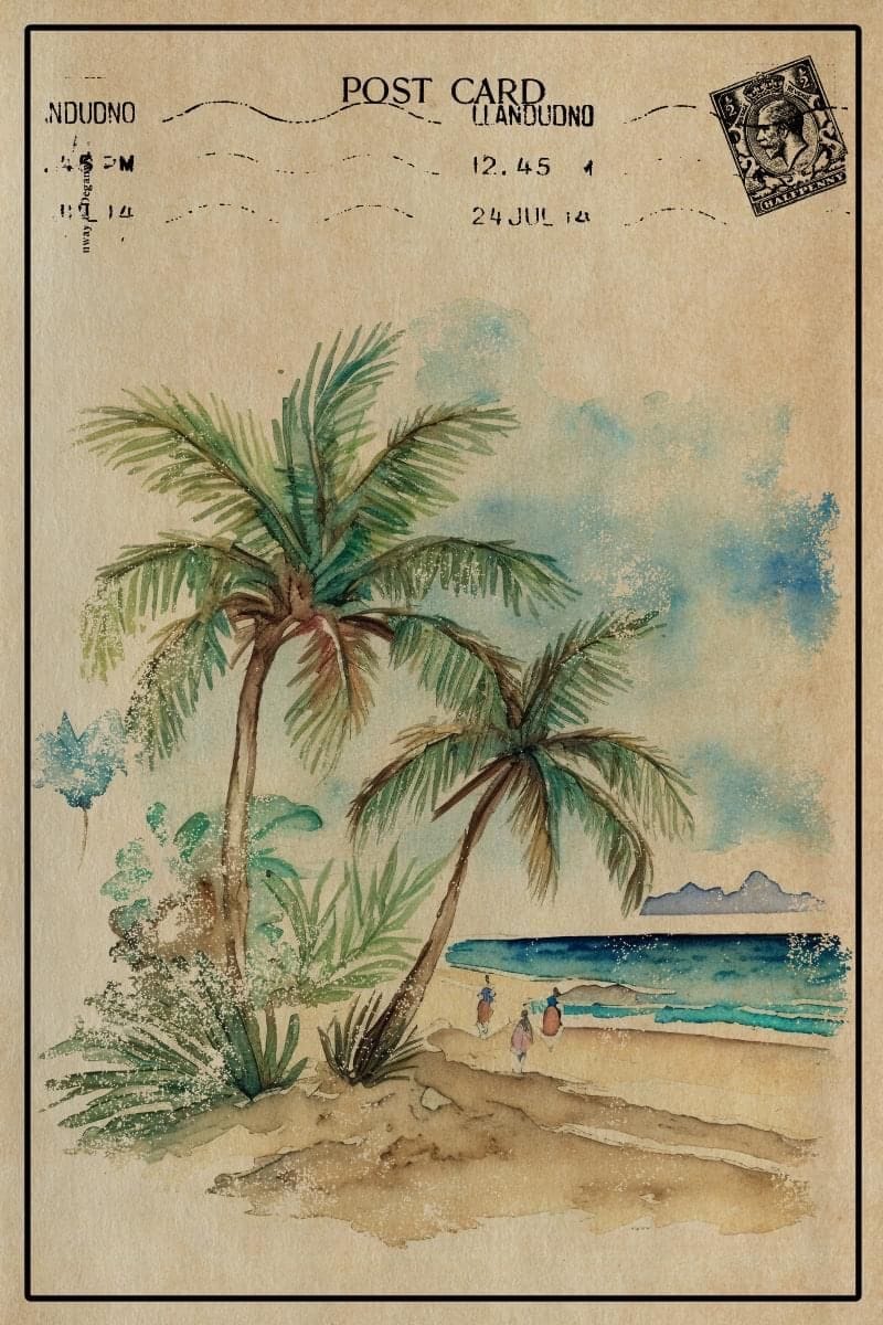 Beach poster