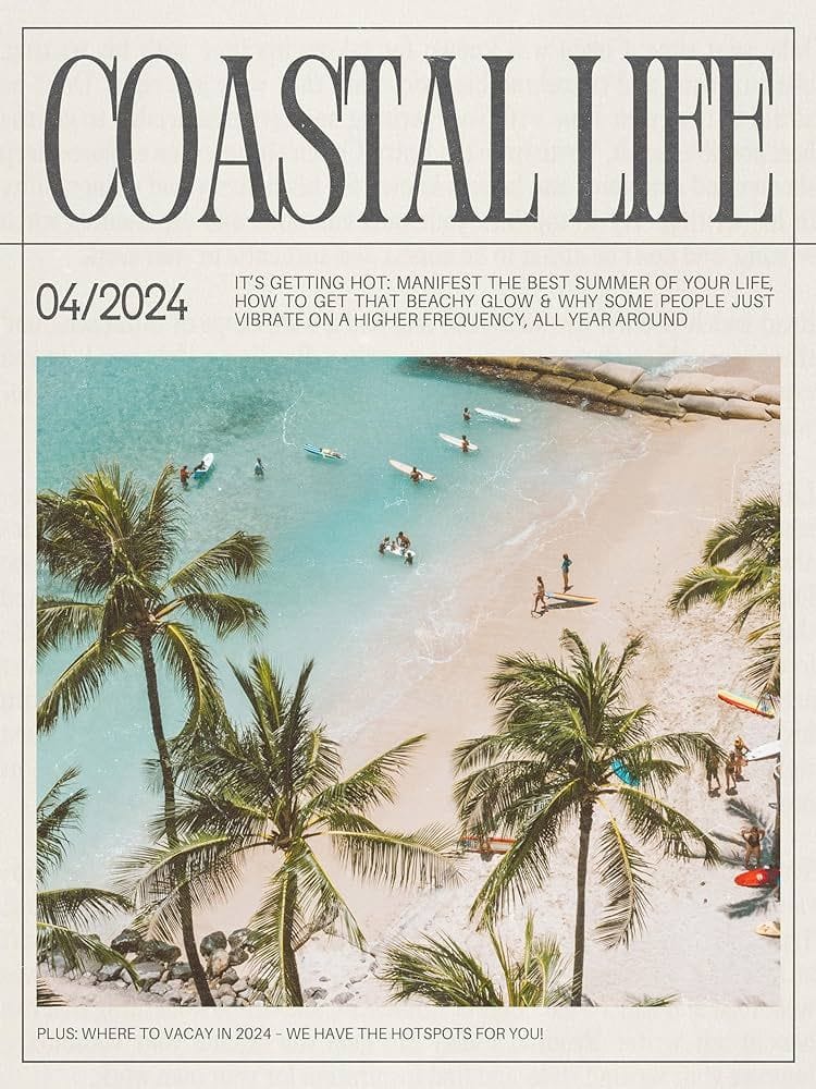 Beach poster