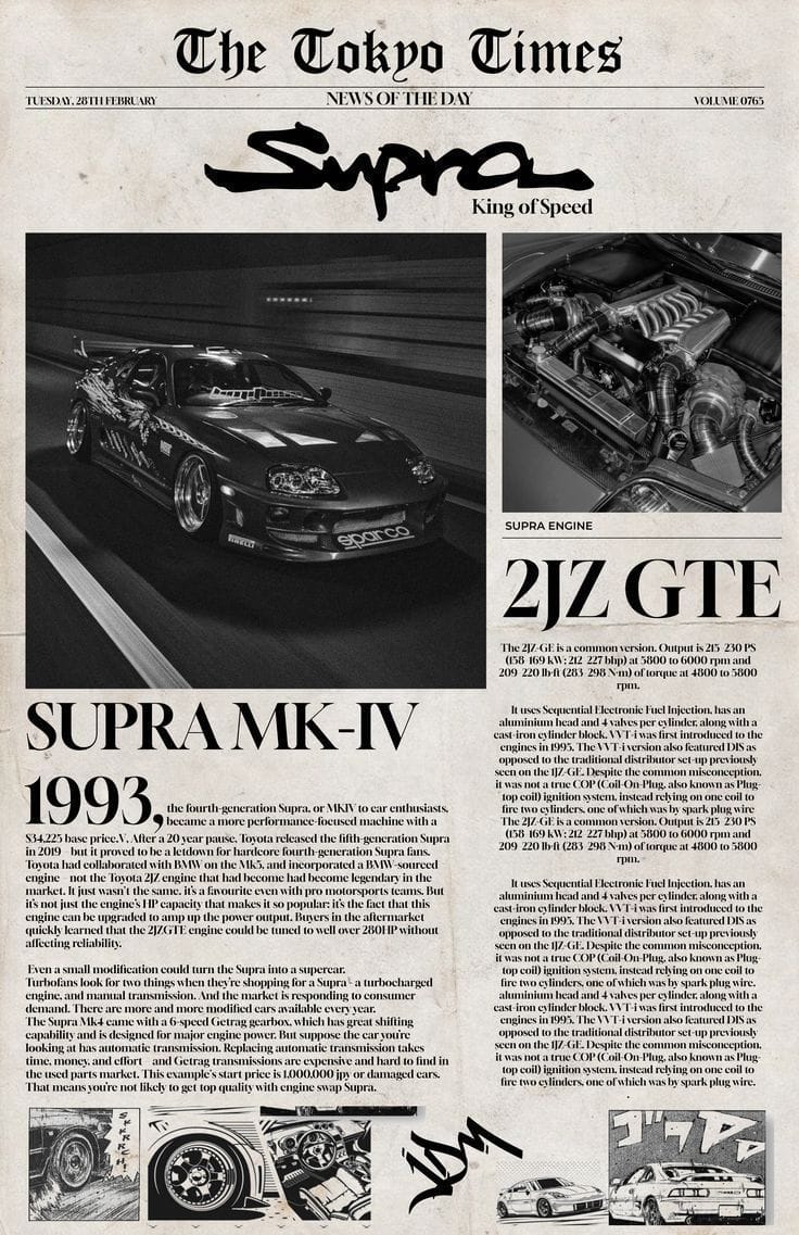 Supra King of Speed