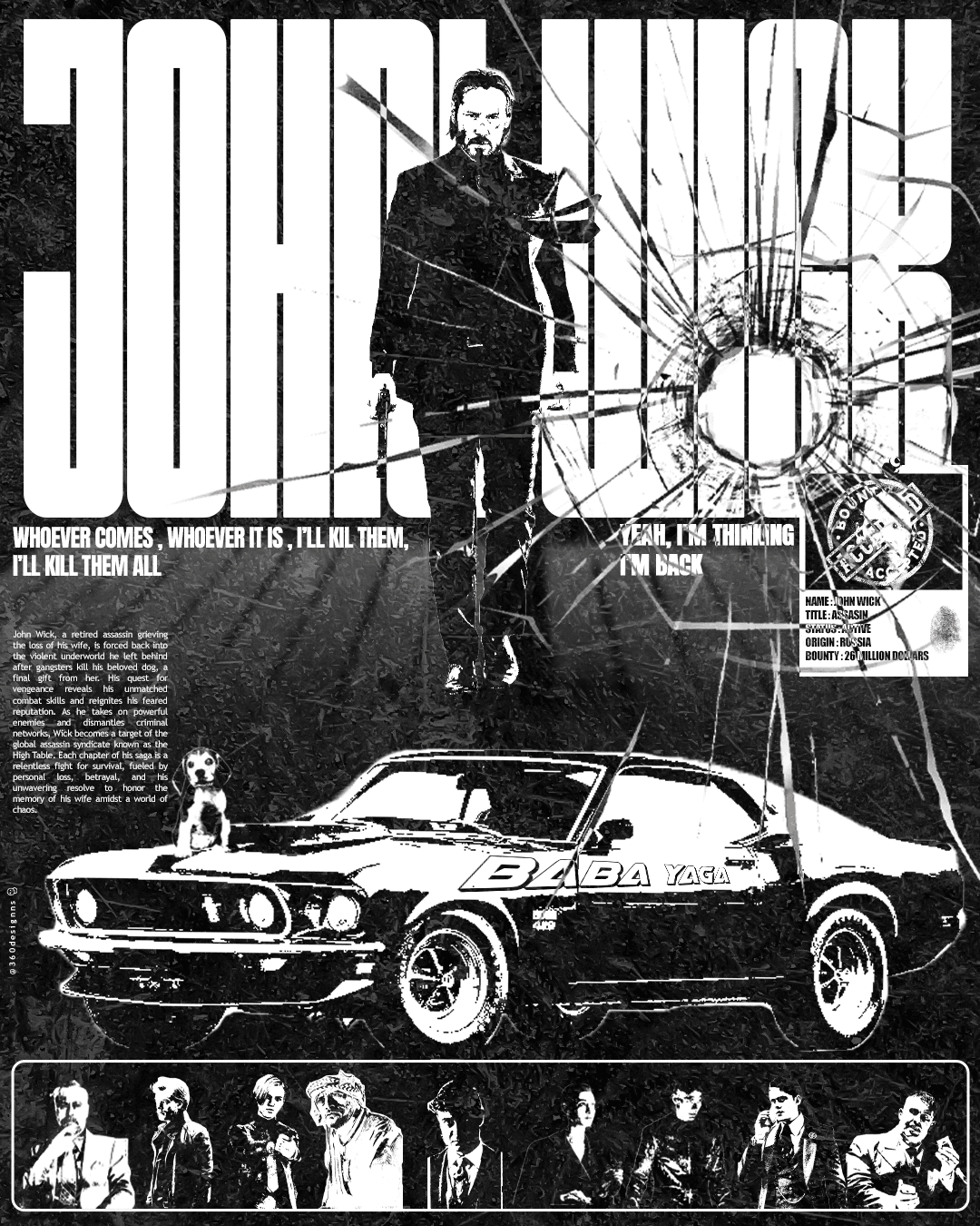 John Wick - Concept Movie Poster