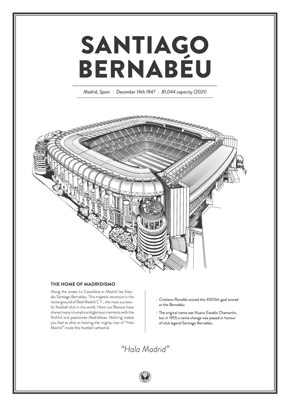 Real Madrid poster