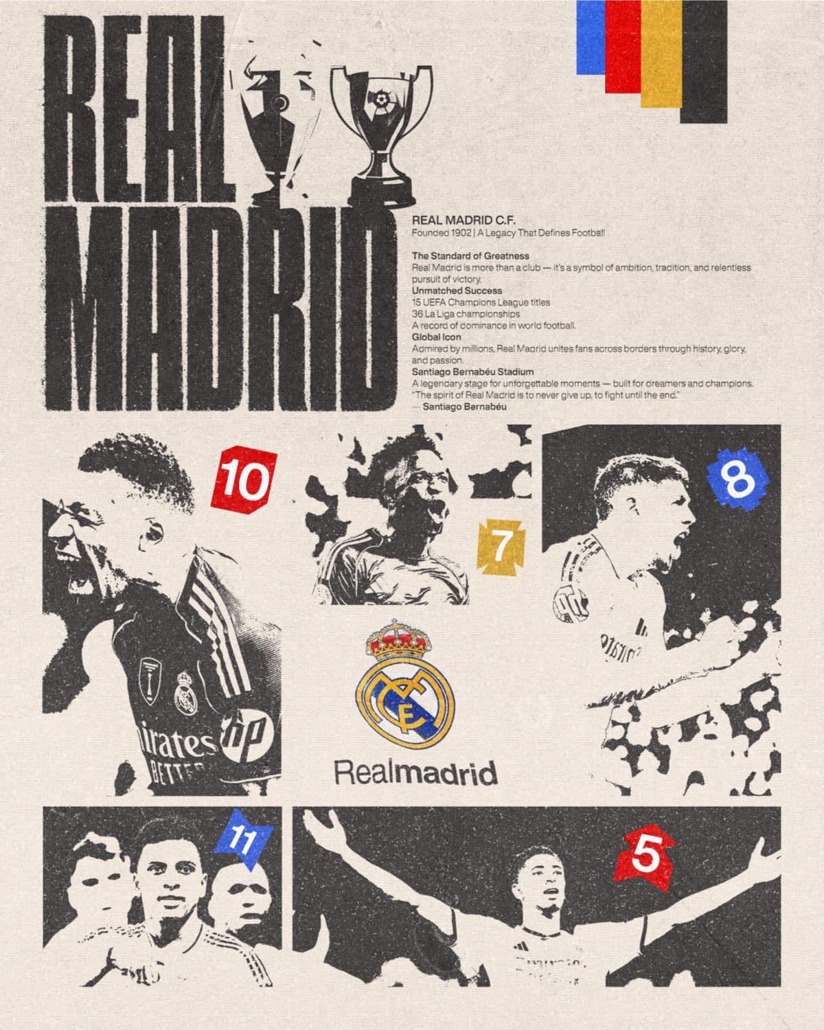 REAL MADRID POSTER-***designed by a madridista***