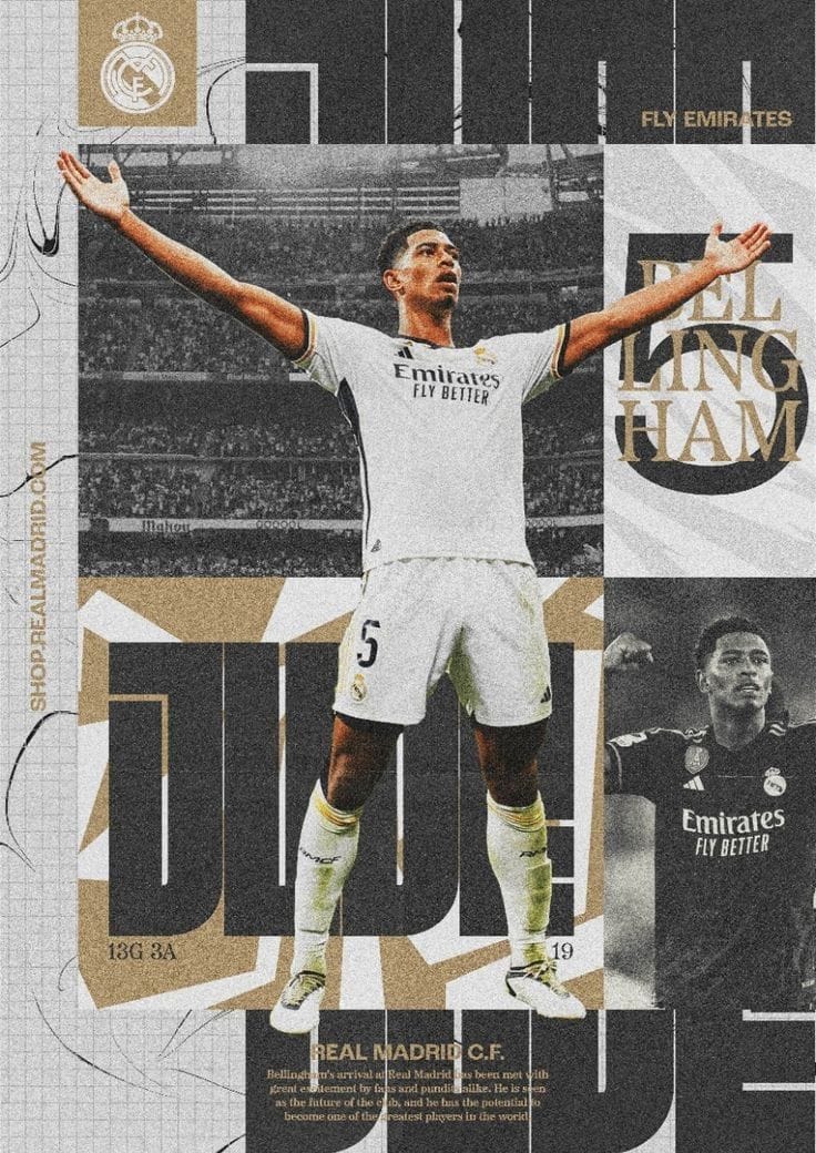 Real Madrid poster