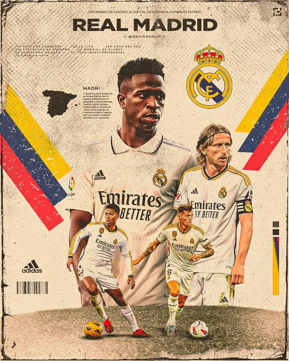 Real Madrid Poster