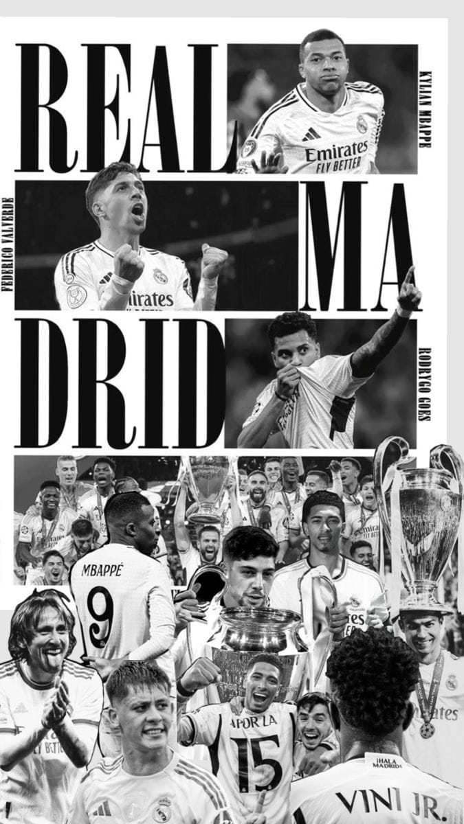 Real Madrid poster