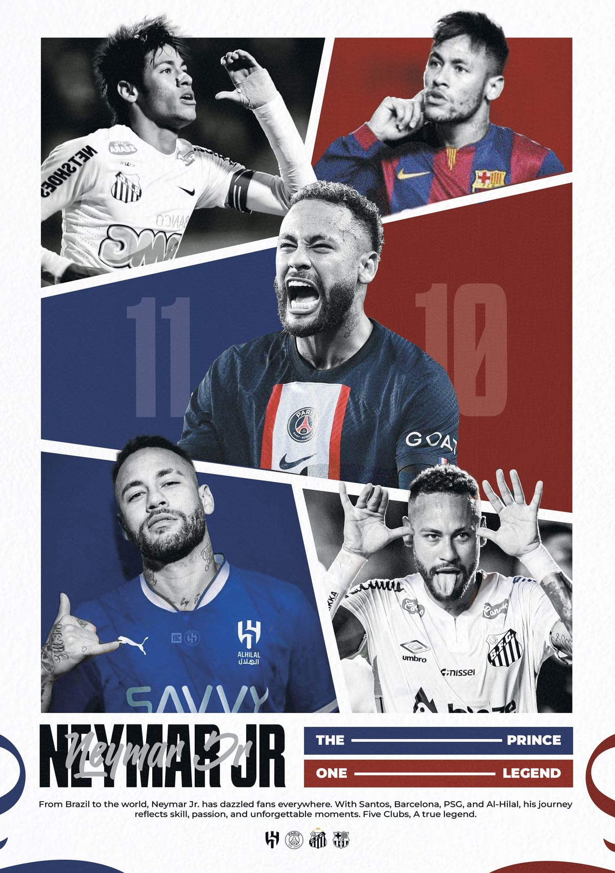 Poster de Neymar Jr