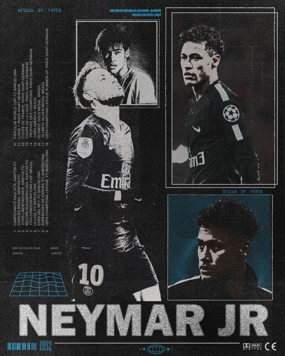 Neymar poster