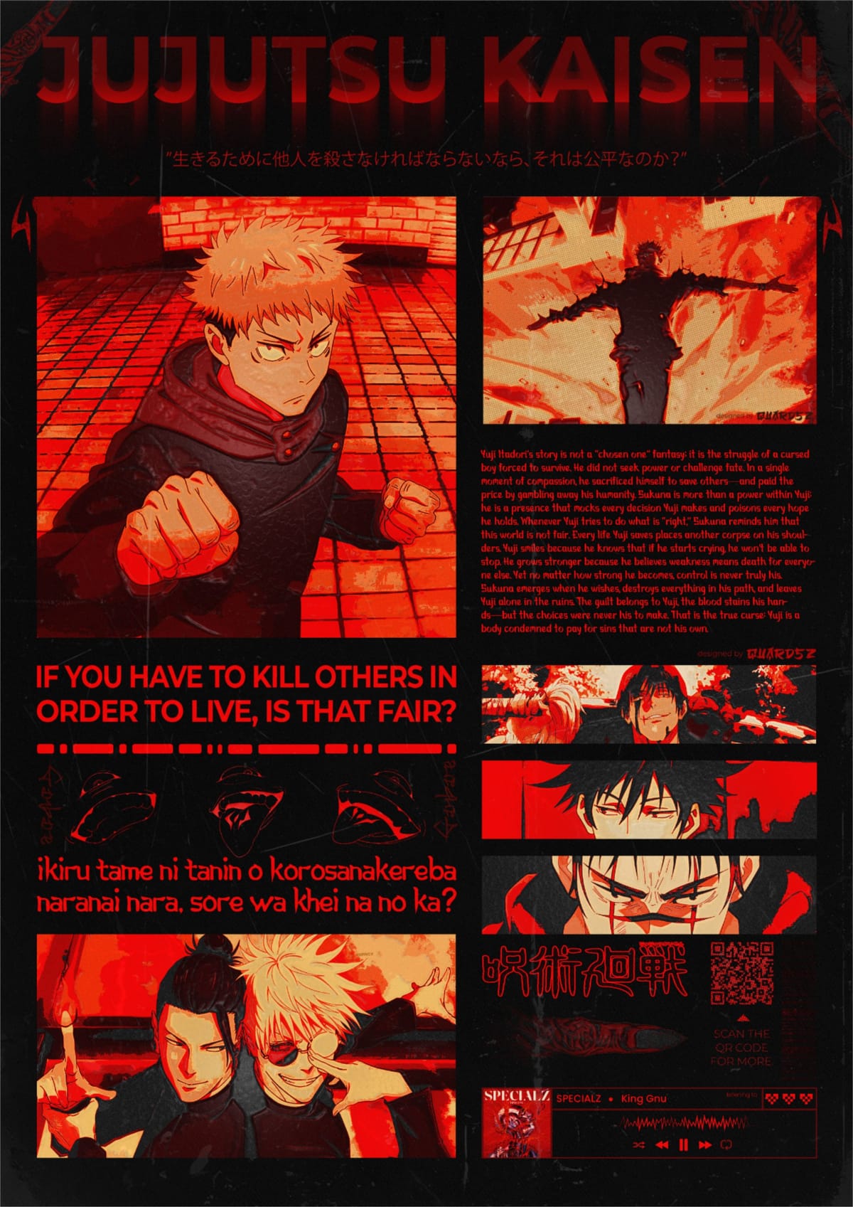 Jujutsu Kaisen Poster