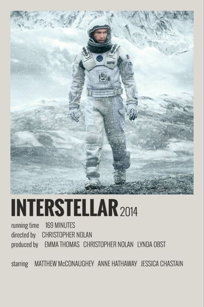 Interstellar poster