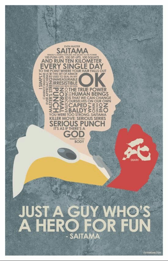 One Punch Man poster