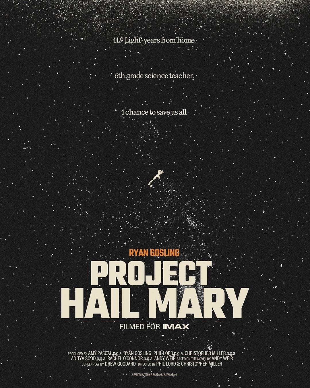 Project Hail Mary poster