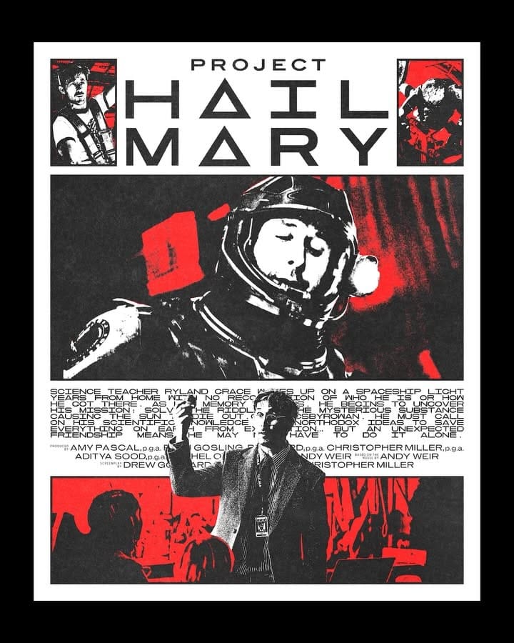 Project Hail Mary poster