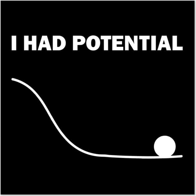 I Had Potential Poster