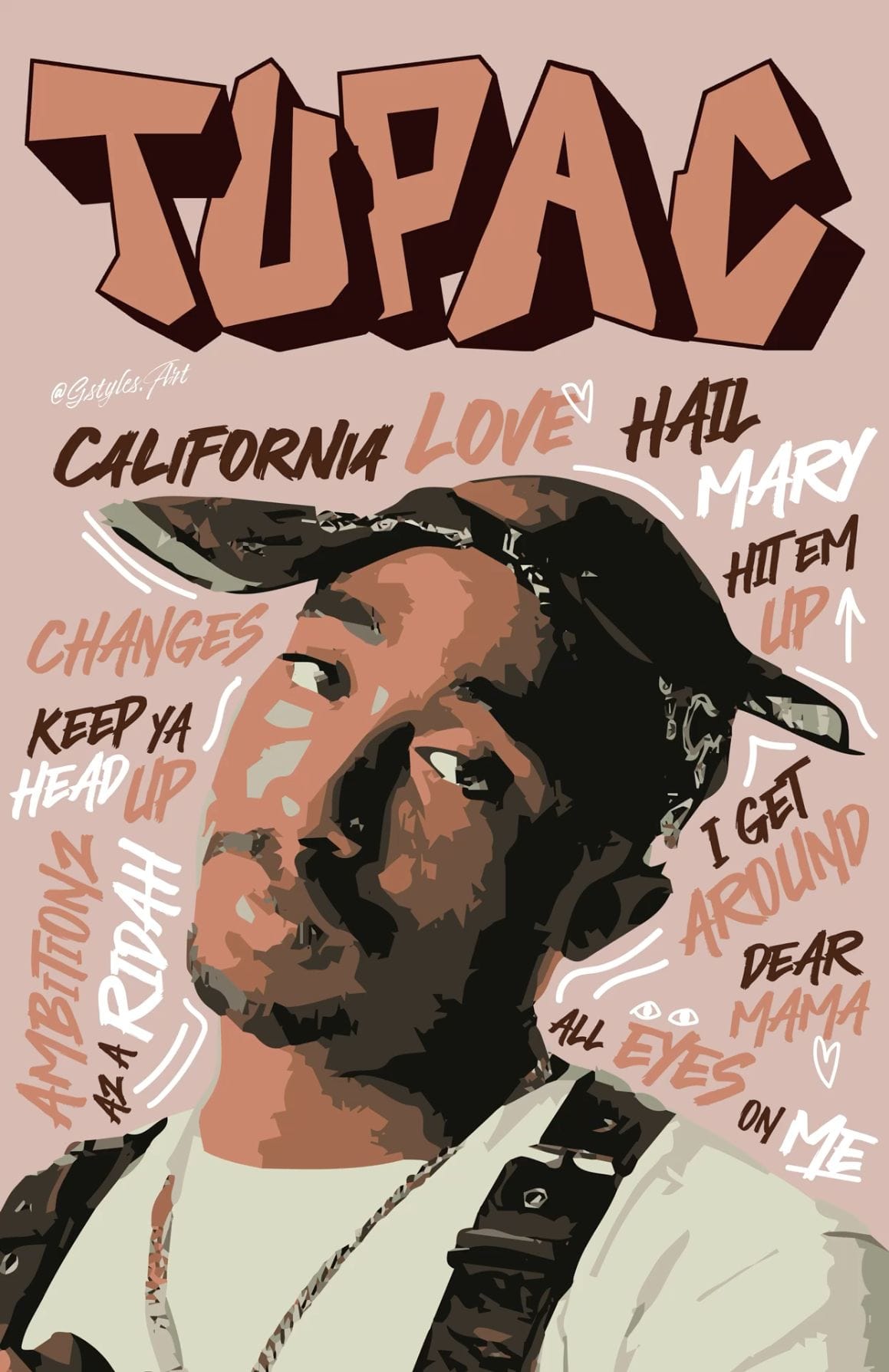 Tupac Poster Design | Available ✅