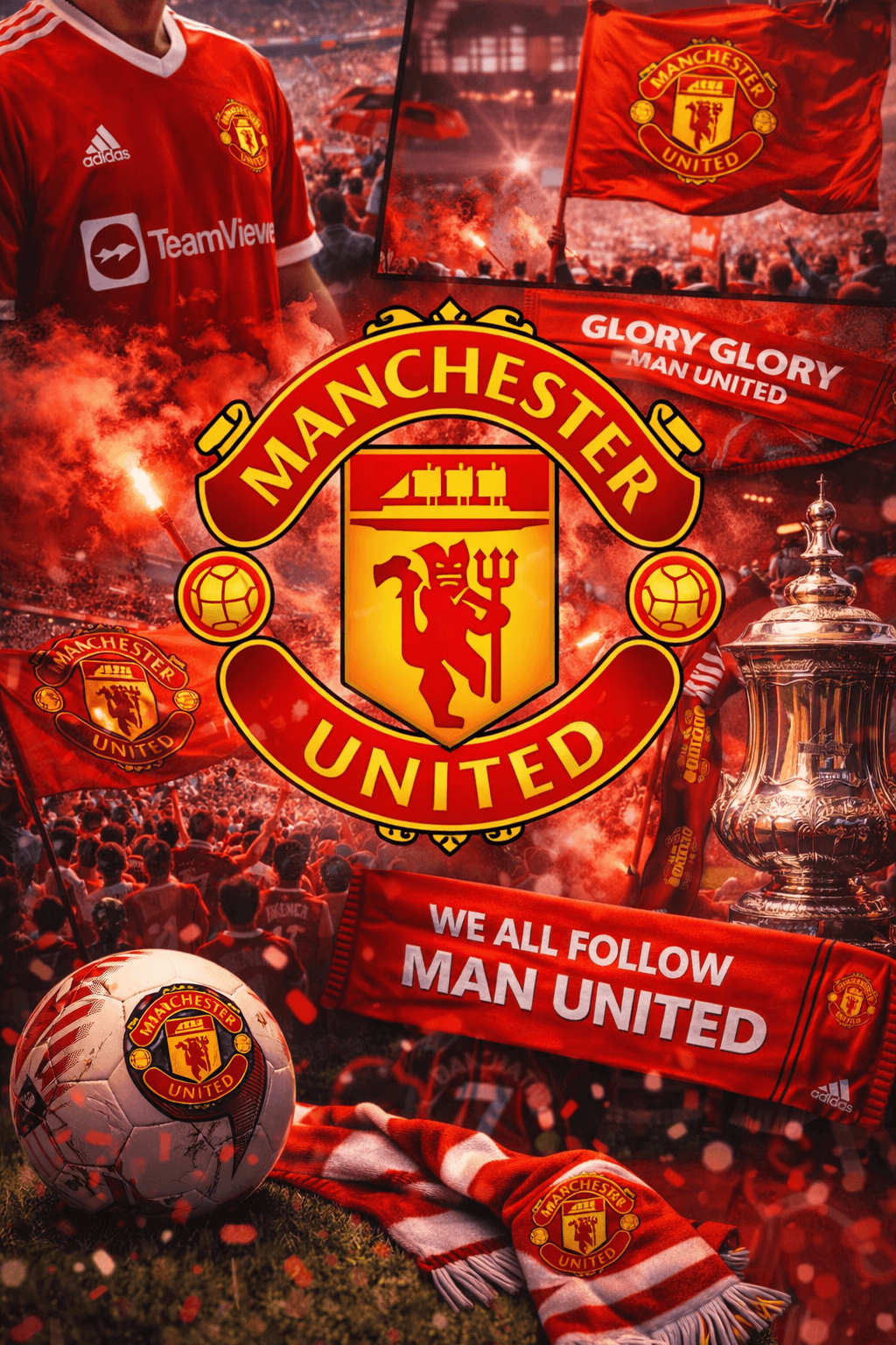 Manchester United poster