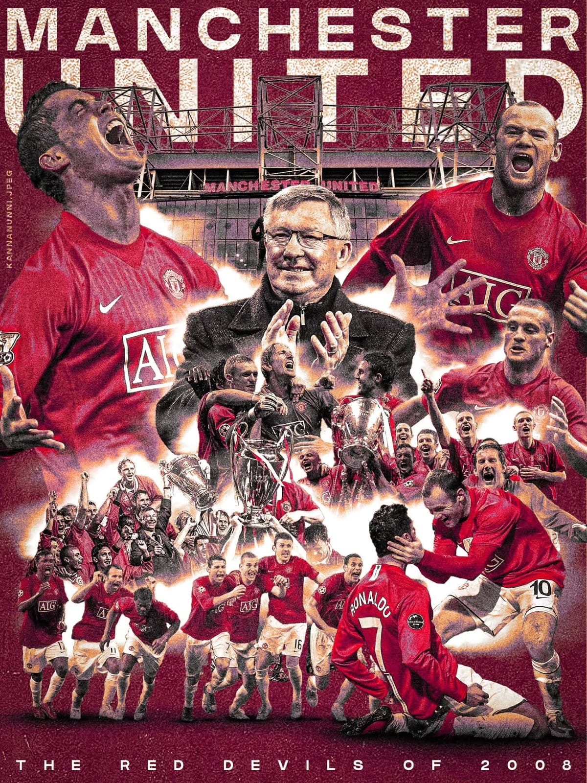 Manchester United poster